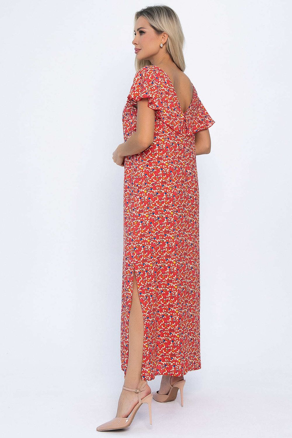 Платье Вечер свиданий (красное) П13829-16М LT Collection