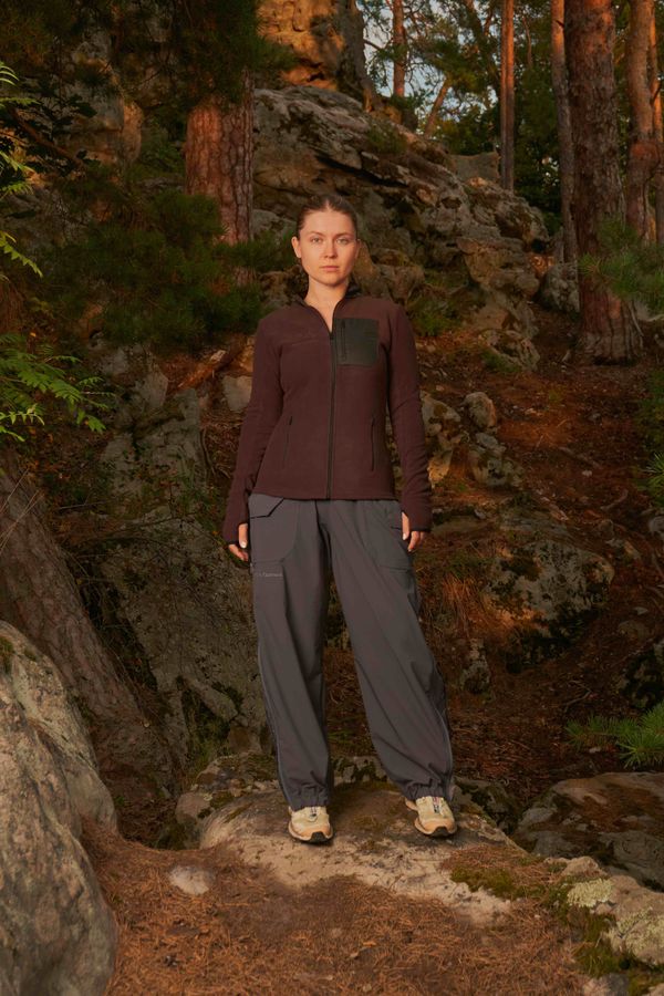 Брюки Hikercore Light Grey Purple - фото 7