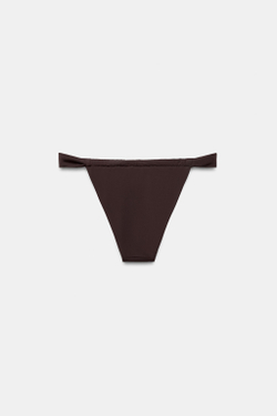 ZARA ПЛАВКИ-БИКИНИ, КОРИЧНЕВЫЙ