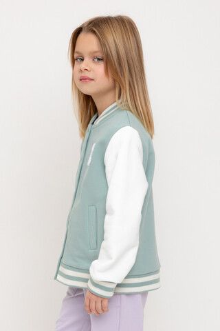 жакет  для девочки  КР 302675/голубой прибой