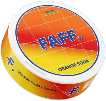 FAFF ORANGE SODA (150 МГ) - ФАНТА