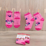 Носки д/дев "Минни Маус" р.14-16 роз (Disney) 1200990