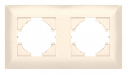 Рамка на 2 поста Gusi Electric BRAVO С1020-003