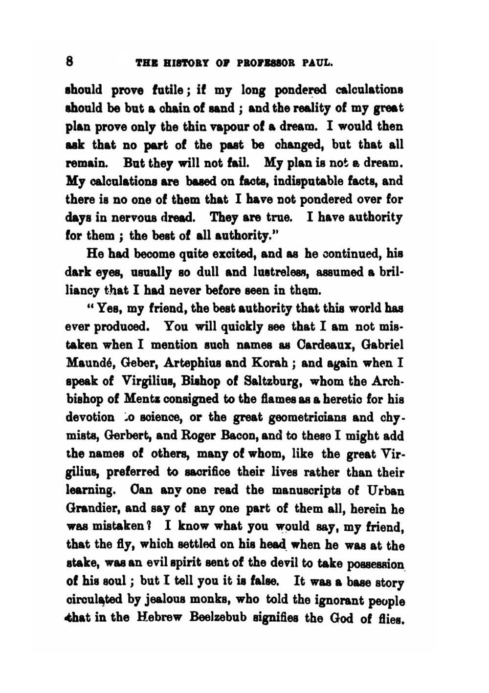 The history of professor Paul | Stuart Livingston