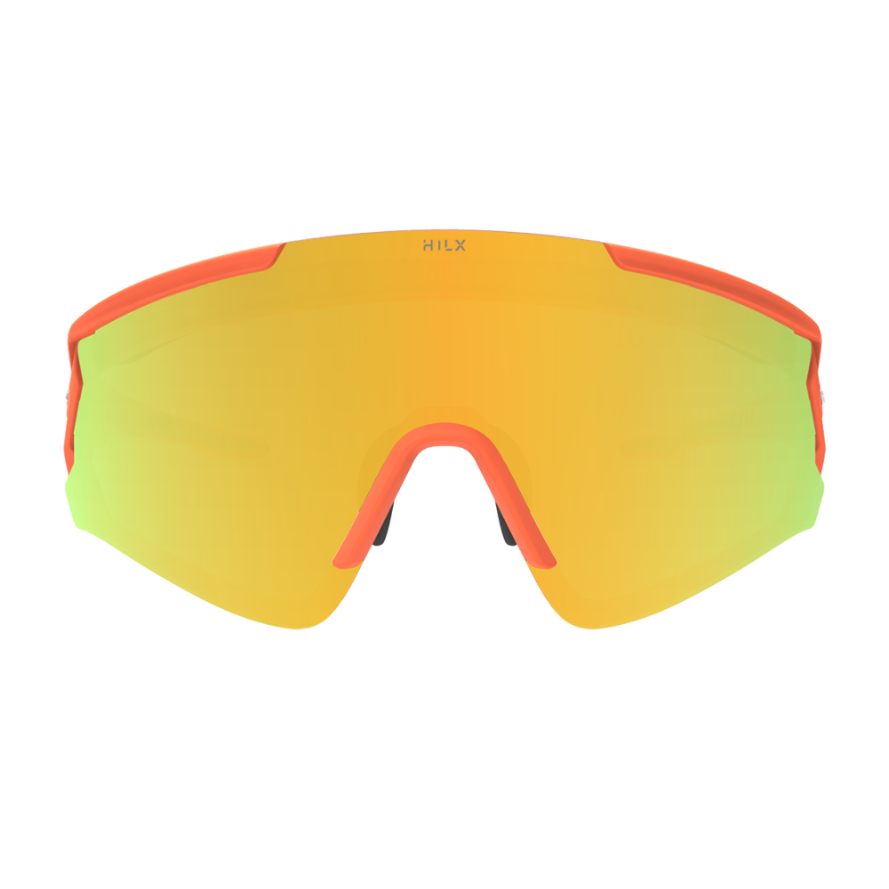 Спортивные очки HILX Ronin Matt Orange / Gold Polarized Lens