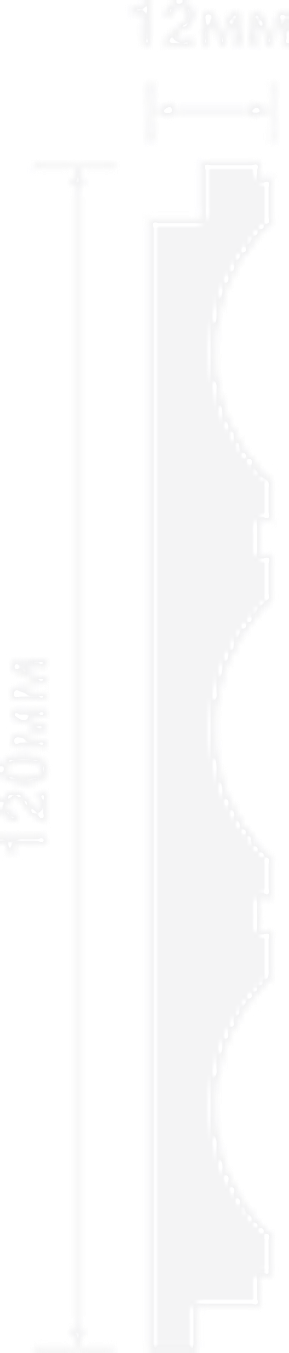 Стеновая панель HiWood, 270x12 см