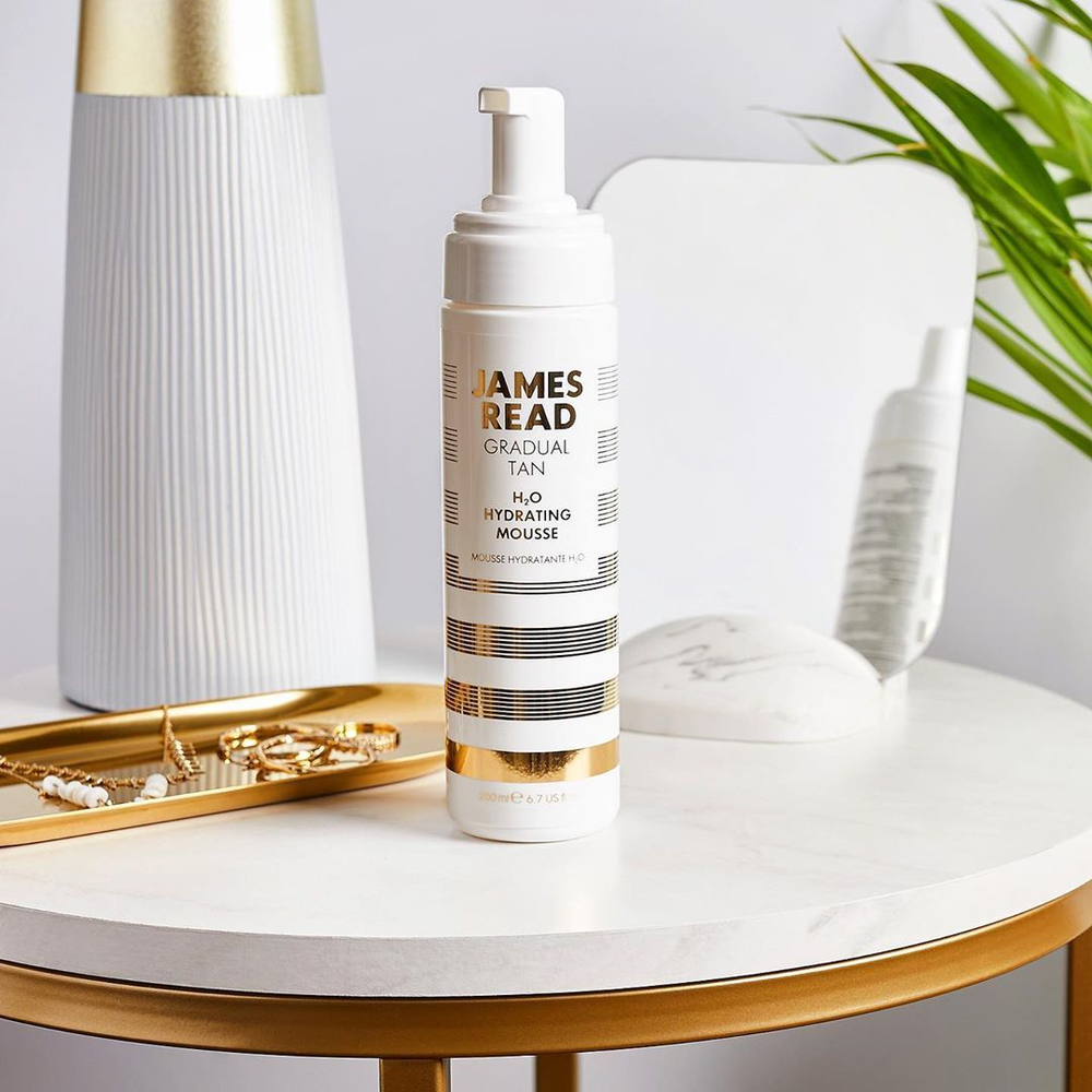 Аква мусс для загара James Read Gradual Tan Hydrating Mousse 200 мл