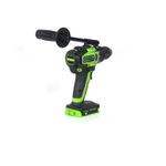 Дрель-шуруповерт аккумуляторная Greenworks GD24DD90 Арт. 3707507,  24V, 90 Нм, бесщеточная, без АКБ и ЗУ