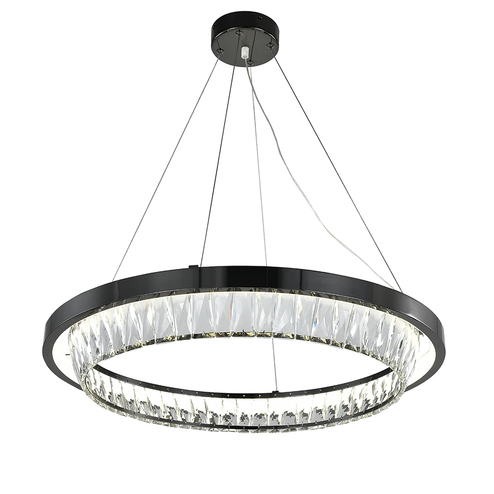 Подвесная люстра Indigo RIVA 12045/1P Black V000103L