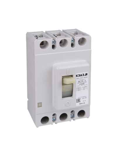 Выключатель автоматический 125А ВА51-35М2-340010 УХЛ3 690В AC КЭАЗ 108355