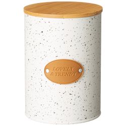 НАБОР AGNESS 2 В 1 ХЛЕБНИЦА 10 Л 34*18*20 СМ, БАНКА ДЛЯ СЫПУЧИХ 1,1 Л 11*14 СМ 3 ШТ