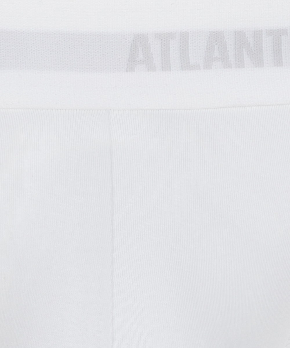 Мужские трусы джоки Atlantic, 1 шт. в уп., хлопок, белые, MP-1571