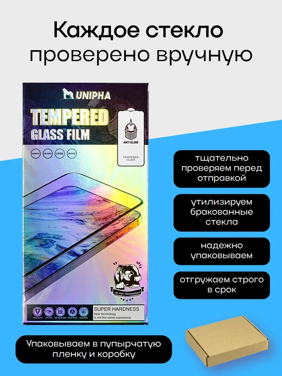 Защитное стекло для ZTE Z70 Ultra Unipha Full Glue 3D GLASS