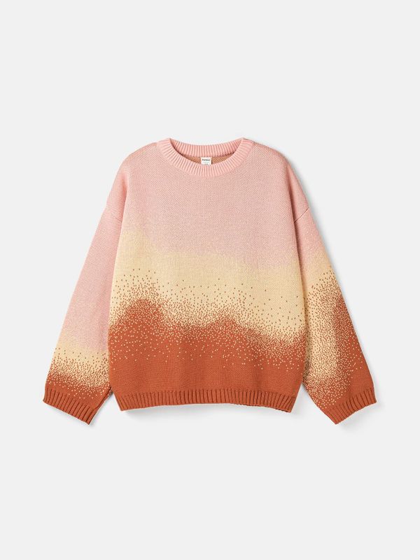 Джемпер оверсайз из смесовой шерсти 