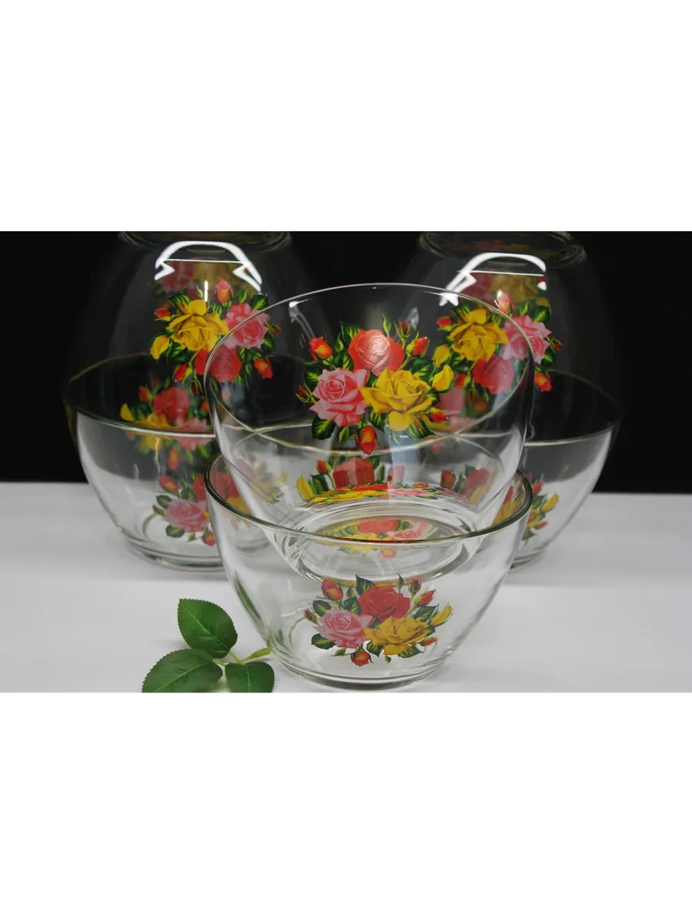 Салатники 19 см. " Капсульная коллекция- Розы"