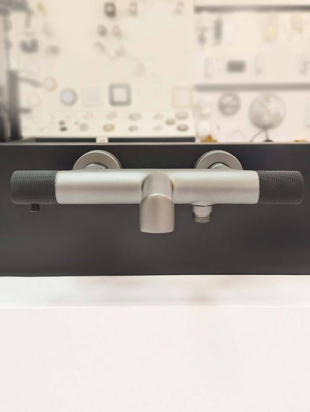 Смеситель для ванны AltroBagno Intento 0216 GrNe