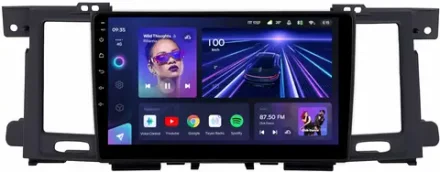 Магнитола Nissan Patrol Y62, Infiniti QX56/QX80 2010-2019 (поддержка Bose и 360, рамка тип 1) - Teyes CC3 на Android 10, QLED, ТОП процессор, 4Гб+32Гб, CarPlay, 4G SIM-слот