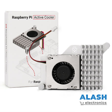 Оригинальный активный кулер Raspberry Pi — алюминиевый радиатор с вентилятором, охлаждение для Raspberry Pi 5