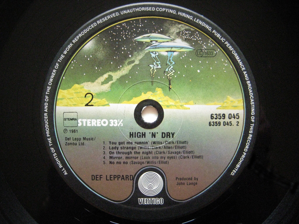 Def Leppard / High 'n' Dry (LP)