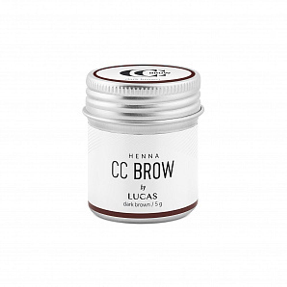 Хна CC Brow Brown (темно-коричневый ) в баночке 5 гр