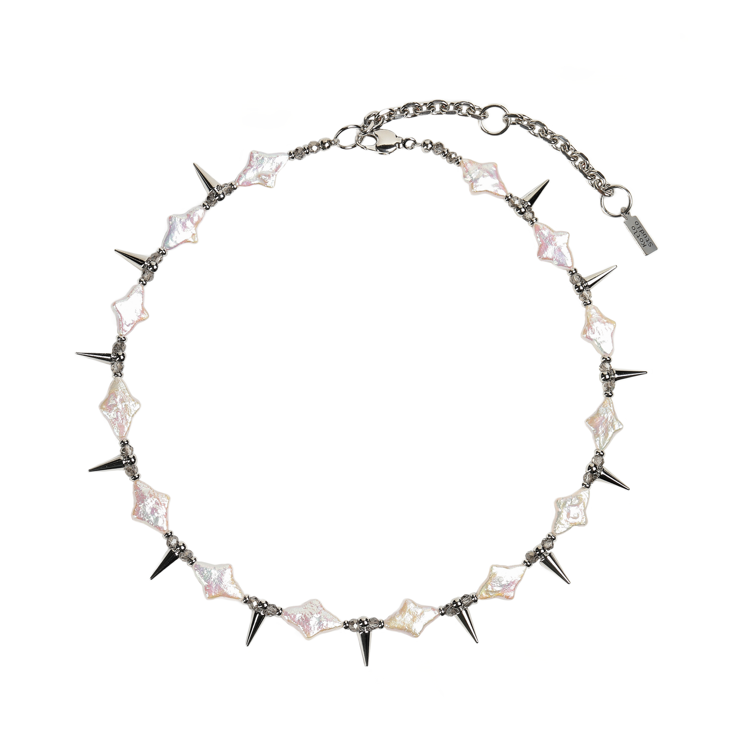 Колье Firework Silver Necklace