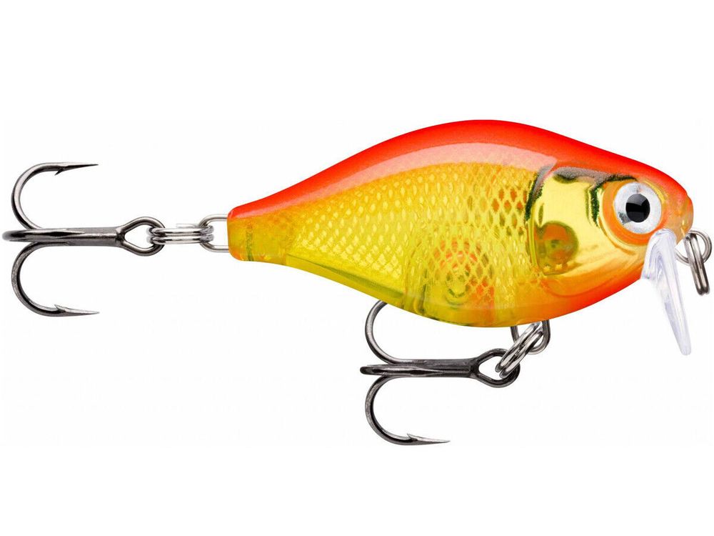 Воблер RAPALA X-Light Crank Shallow Runner 3.5см, 4гр, цвет GFR