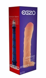 Удлиняющая насадка с подхватом LIGHTHOUSE - 23,5 см. (Цвет: телесный)