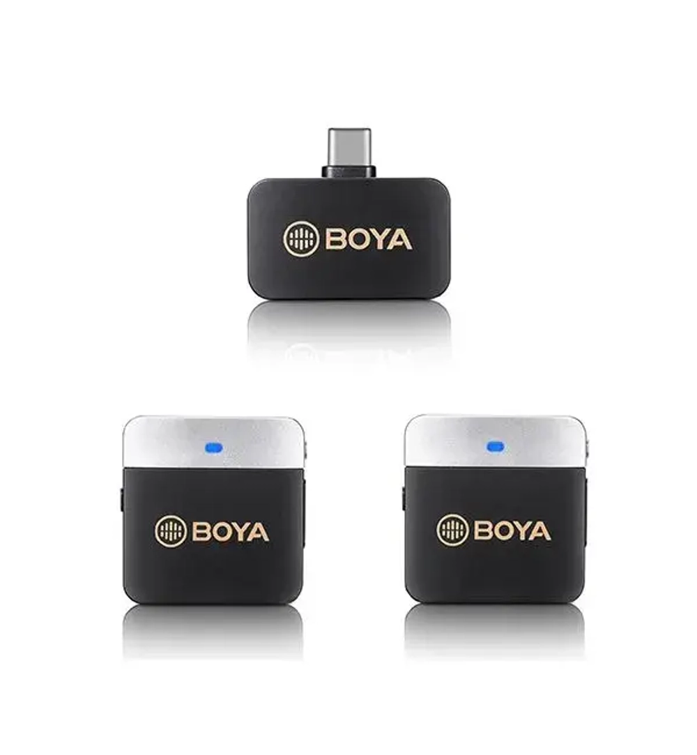 Беспроводная Стерео Радиосистема Boya BY-M1V4 (Type-C)