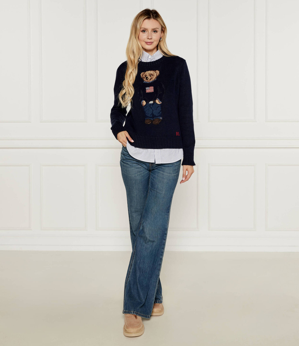 Свитер POLO RALPH LAUREN - темно-синий(211927070)