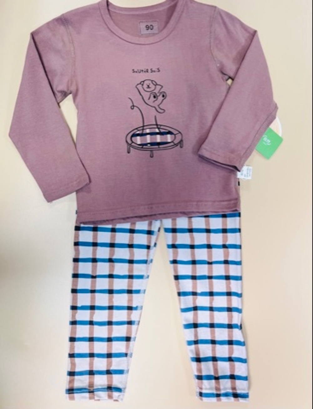 Пижама для мальчика из хлопка-бамбука