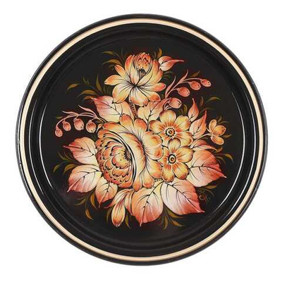 Zhostovo metal tray A5D210725133