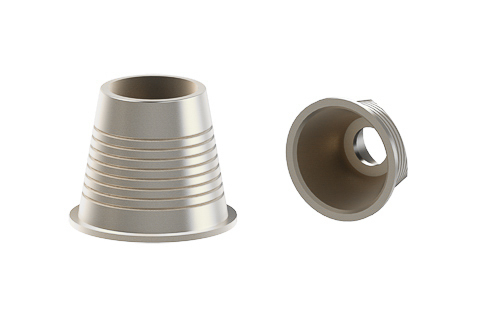 Титановое основание конусное для мультиюнитов с винтом