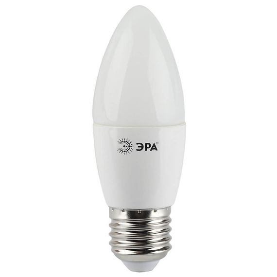 Лампа светодиодная ЭРА E27 7W 4000K матовая LED B35-7W-840-E27 Б0020540