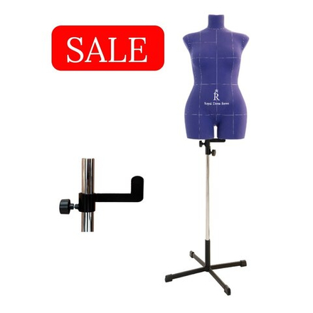 Манекен портновский Моника, комплект Арт, тип фигуры Песочные часы, размер 44, цвет фиолетовый