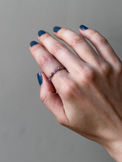 кольцо из аметиста