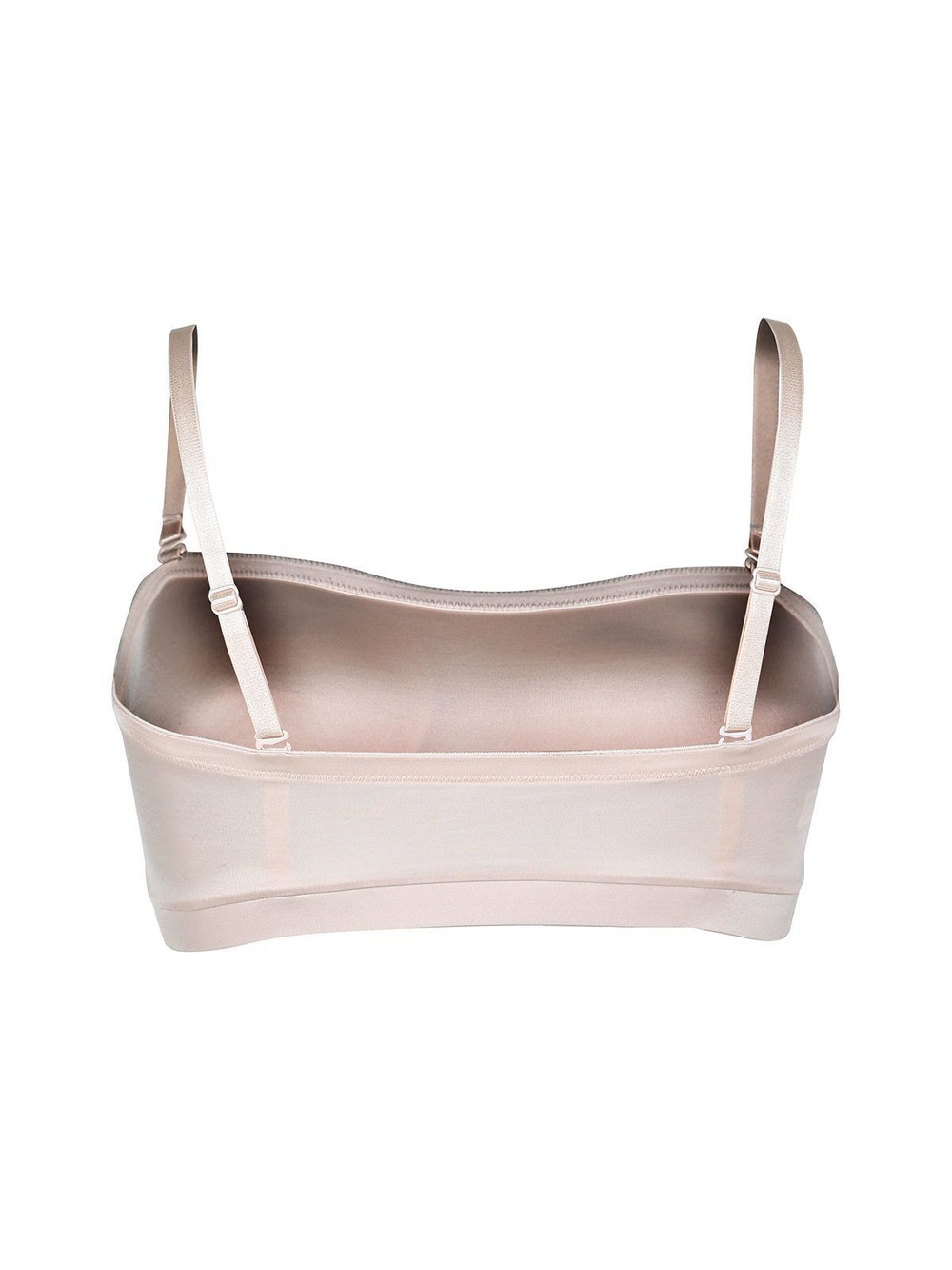Топ со съемными чашками и бретелями (Размер: 3B) (Цвет: карамель (темно-бежевый))