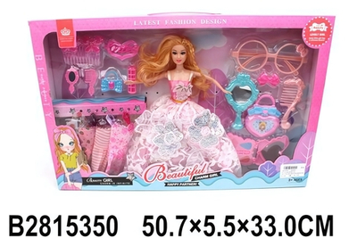 Кукла тип Модель на шарнирах с аксессуарами, коробка 909A9