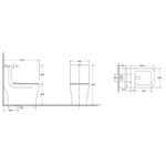 Унитаз компакт WeltWasser Glanbach 001 GL-WT 10000009942 с бачком и сиденьем Микролифт