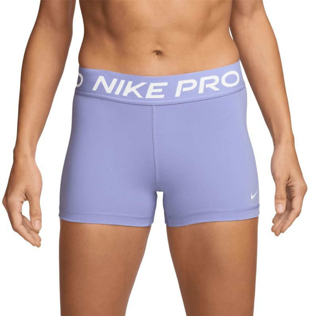 Женские Шорты теннисные Nike Pro 365 3in - Фиолетовый