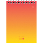Блокнот  BG "Bright monocolor" на спирали, А6, 60 листов в клетку