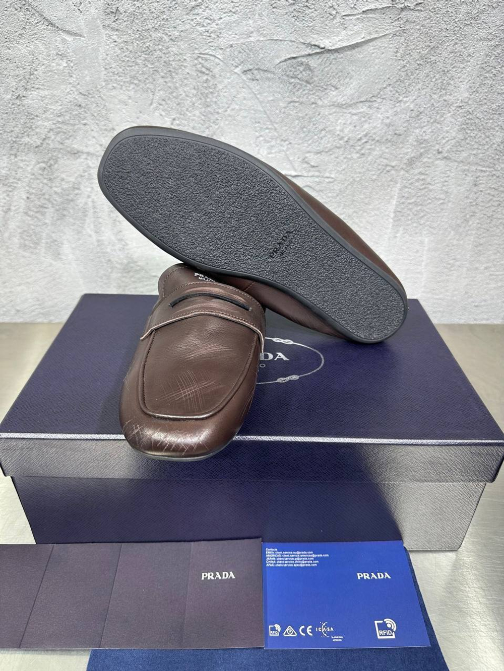 Мокасины Prada