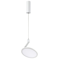 358351 OVER NT20 358 белый Светильник накладной, длина провода 1м IP20 LED 4000K 18W 85-265V HAT