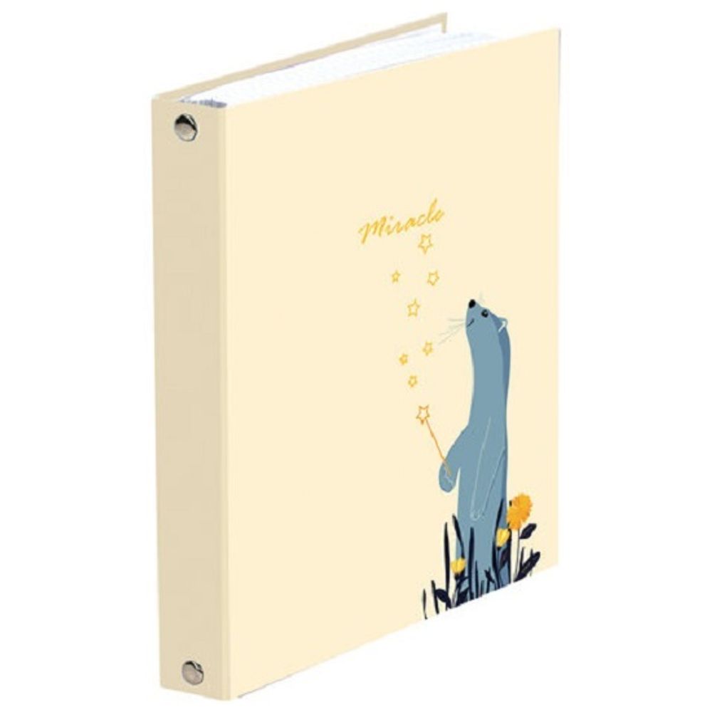 Тетрадь на кольцах 240л, А5, 7БЦ, Brauberg Miracle, твердый картон