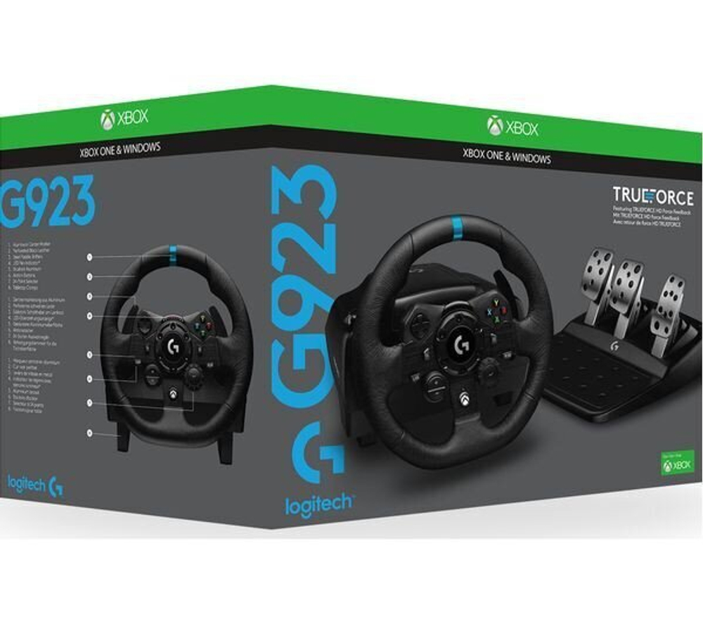 Игровой руль PC/Xbox Logitech G923 TrueForce (941-000158)