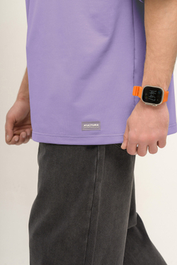Футболка KUL'TURA OverSize "Basic" Ярко-Фиолетовый
