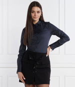 рубашка the fitted HUGO - темно-синий(50416895)