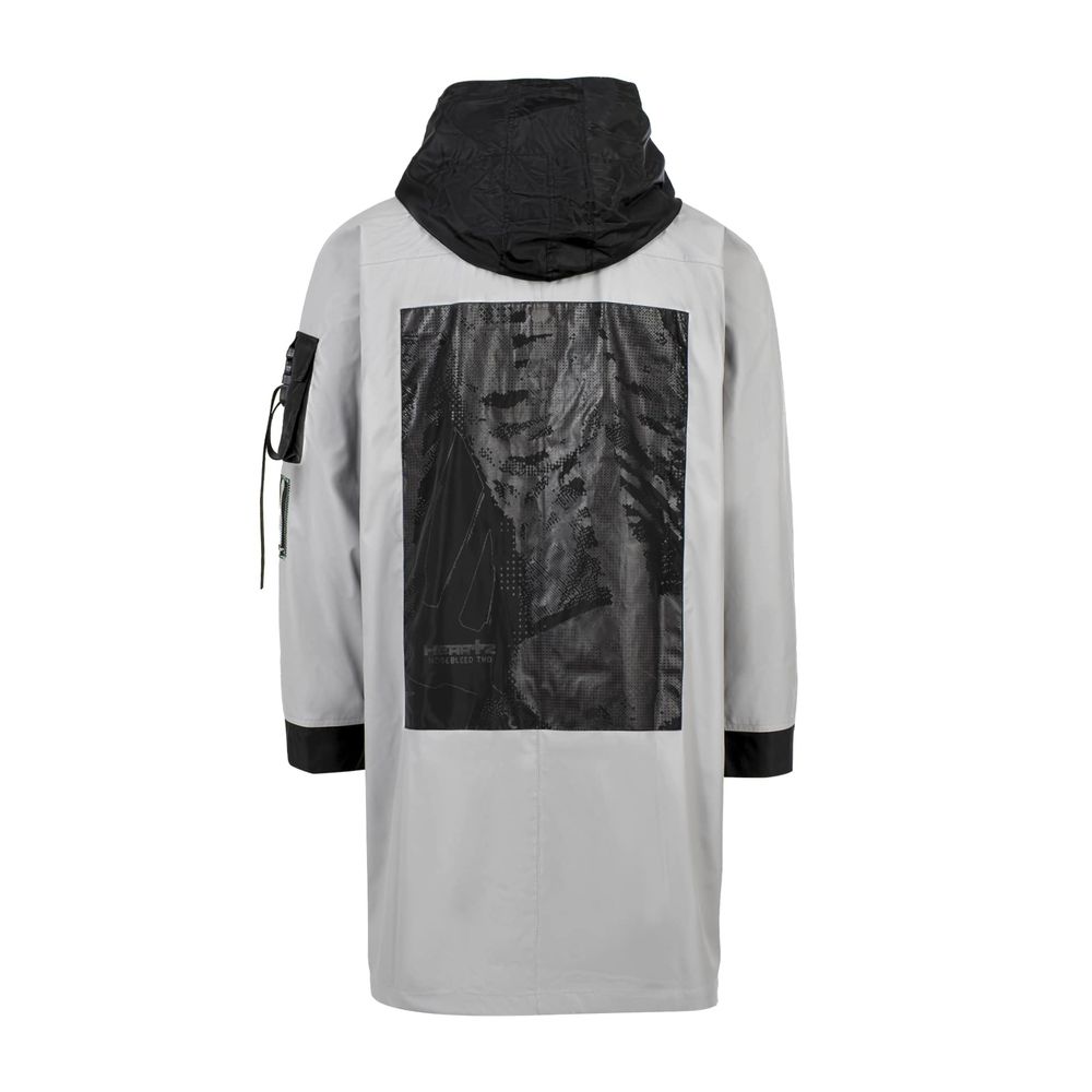 Купить Плащ Heartz Mienai v1.1 Soft-Touch Windbreaker Longcoat  серая Плащ Heartz Mienai v1.1 Soft-Touch Windbreaker Longcoat  серая