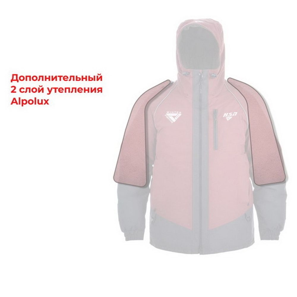 Костюм- поплавок зимний «RESCUER I NEW -45» HARDGUARD махагон