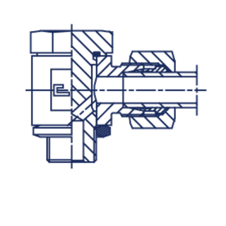 Соединение JE DL22 BSP 3/4 (в сборе)