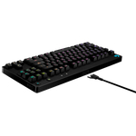 LOGITECH G PRO TKL Corded Mechanical Gaming Keyboard - BLACK - RUS - USB - CLICKY